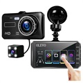 Kit de Caméra de Voiture Avant et Arrière avec Capteur G - 1080p/720p